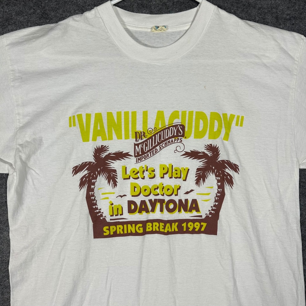 Vintage Single Stitch Spring Break Daytona 1997 T Shirt Mens Large‎
